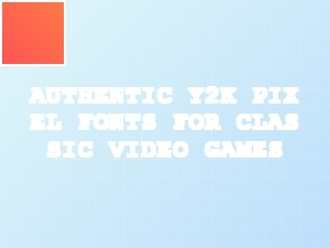 Essential Pixel Fonts for Retro Gaming Projects